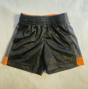 3/$15 Boy's Black and Orange Shorts